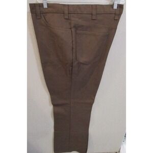 VTG Levis 546 Boot Cut Pants Size 48 X 32 NWOT Poly Cotton Dark Brown